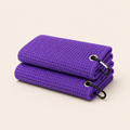 Built Birdie Waffle Golf Towel with Clip