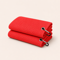 Built Birdie Waffle Golf Towel with Clip