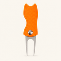 Built Birdie green repair tool with ball marker studio mockup for golf bag builds