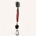 Built Birdie color-matched golf club groove brush accessory mockup