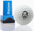 Ball Badge - Golf Ball Stamp (The Happy Series) Self-Inking Golf Ball Stamper Golf Ball Marker Reusable Golf Ball Marking Tool to Identify Golf Balls - Reusable Ink Stamp (My World Now Grandma)